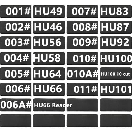 LiShi 2 in 1 HU49 HU46 HU56 HU58 HU64 HU66 HU83 HU87 HU92 HU100 HU100 10 cut HU101 Locksmith Tools For All Types