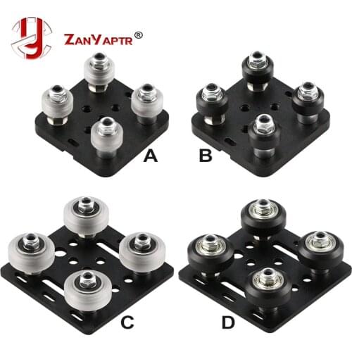 Openbuilds special slide plate for aluminum profiles V-slot aluminum plate kits Openbuilds V Gantry Plat 3D Printer part