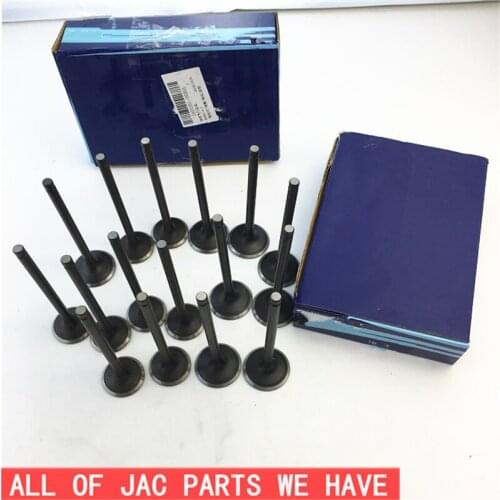 JAC S5 intake exhuast systems 1003201/202GA engine intake valve 1003202GA (8 pieces) + exhaust valve 1003201GA (8 pieces)