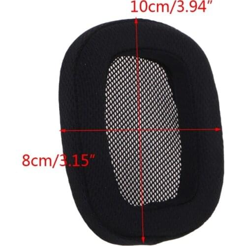 1 Pair Earphone Ear Pads Earpads Sponge Soft Foam Cushion Replacement for logitech G533 Headphones HCCY