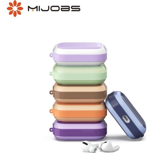 For Airpods Pro Case All Cover PC+TPU Material Case for Apple Air Pods Pro Earphone Accessories Skin Bluetooth Waterproof