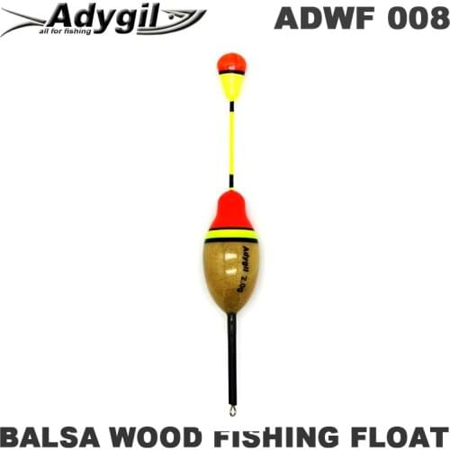 Adygil Balsa Wood Fishing Float ADWF 008 135mm Floatation 2g 6pcs/lot