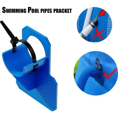 Swimming Pool Pipe Holder Mount Water Hose Supports Bracket Protect The Pool Wall 30-38mm Prevent The Hose From Falling Off