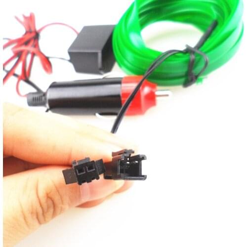 Car shape 3 meters flexible neon with interior lights trim cold light 12v for Suzuki SX4 SWIFT Alto Liane Grand Vitara Jimny