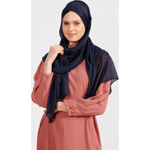 Hijab Turban Shawl Headscarf Female Head wraps Combed Cotton Muslim Clothing For Women Islamic Clothes accessory Abaya وشاح