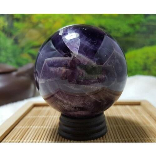 Nutural Amethyst Crystal Sphere Healing 5-6CM