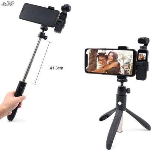 Osmo Pocket camera Stable handheld holder Selfie stick tripod Monopod for dji Osmo Pocket gimbal Accessories