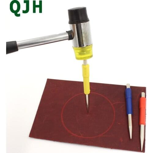 New 3pcs/set Leather DIY tools Centered cylindrical rush cone blunt sharp centering blunt sharp chisel cone