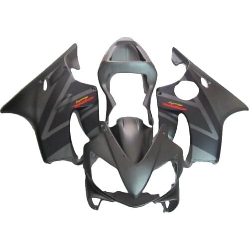 Matte black Fairing kit For HONDA CBR600 F4i 01 03 02 custom sticker InJection fairings DC32