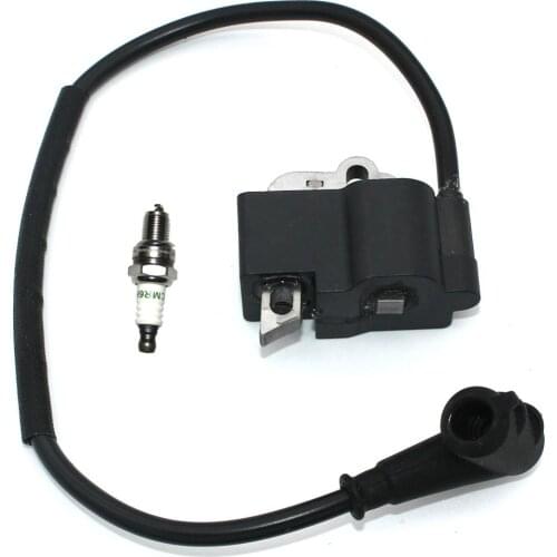 Ignition Coil Module with Spark Plug CMR6H for Stihl MS201 MS201T MS201C MS201 2-Mix Chainsaw 1145 400 4711 1145 400 1303 000