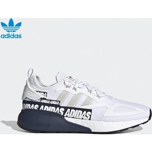 Adidas ZX 2K Boost Men 'S White Sports Shoes FX7036 new season high quality casual fashion stylish sports hiking daily mens sneaker