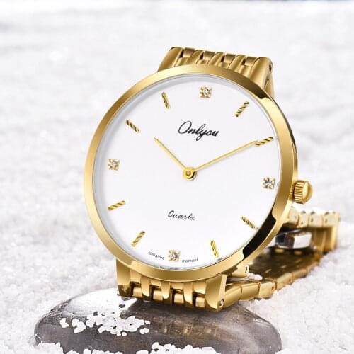 ONLYOU Mens Stainless Steel Watch