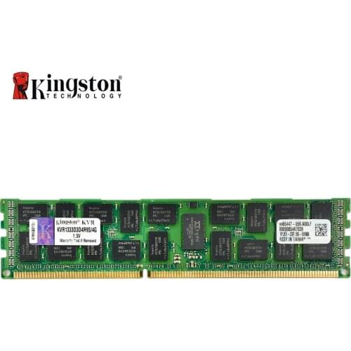 Kingston REG ECC Memory RAM DDR3 4GB 8GB 16GB 1333MHz 1600MHz 1866MHz 12800R 1.5v 240pin PC3-10600 DIMM working on servers only