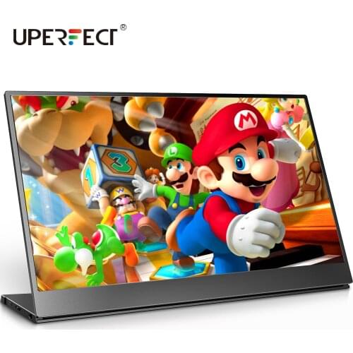 UPERFECT 144hz Gaming Portable Monitor 1080P USB Type-C 5ms Response Time IPS HDR Ultra Slim For Office And Switch PS4 PS5 XBOX