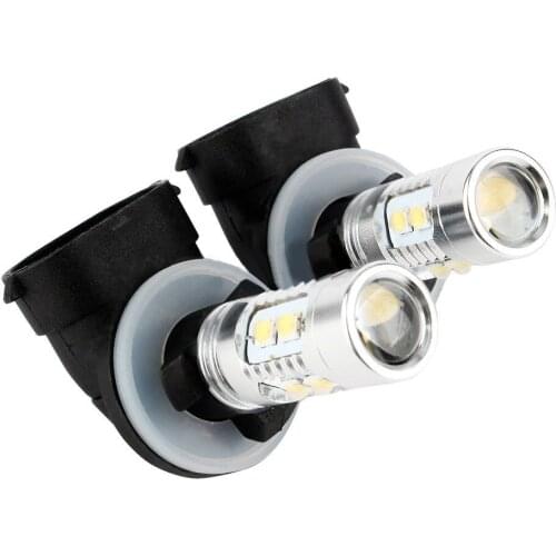 Low power Car Replacement light 10 LEDs DC 12V H27 881 Super Bright 10 LED DRL Headlight White Practical