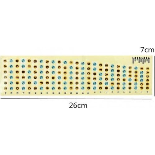 1PC Guitar Fretboard Note Labels Fret Sticker For Electric Guitar Bass