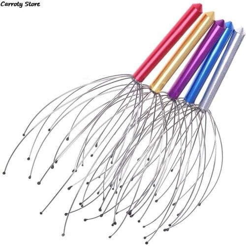1PC Head Relax Massager Healing Neck Claw Massage Anti-stress Pain Relief Octopus Scalp Relax Spa Headache Stimulate Blood