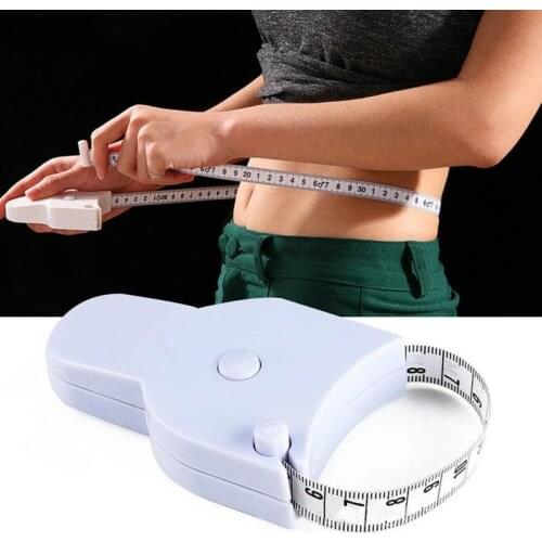 150cm/60" Black/White Tape Measures Multifunctional Retractable Ruler Automatic ABS Flexible Mini Sewing Measuring Tape