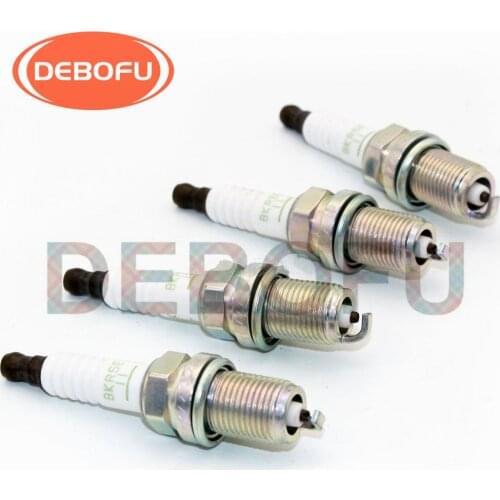 4pcs/lot BKR5E-11 6953 Normal Spark Plug For Toyota Hyundai Mazda Suzuki Mitsubishi Jaguar BKR5E11BKR5E11-6953