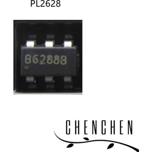 50pcs/lot PL2628 SOT23-6 B6288 B628 100% New Original
