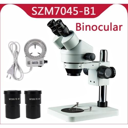 7-45X Trinocular Microscope 38MP HDMI USB Industrial Electronic Digital Laboratory Microscope Camera Electronic Microscope