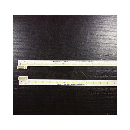 72led 2pcs LED backlight for Chong hong 55Q1F 55Q2F 55Q1FU 55Q2FU light bar RF-AC550A70-1804R-21 RF-AC550A70-1804L-21