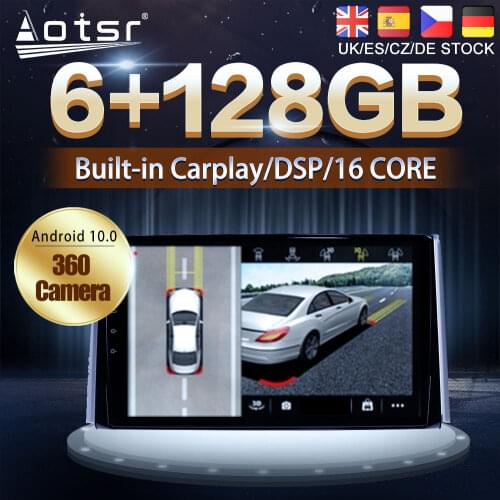 Android 10 For Toyota RAV4 XA50 2018 - 2020 Car DVD GPS Navigation Auto Radio Stereo Video Multimedia Player HeadUnit No 2 din