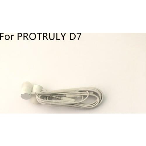 PROTRULY D7 Used Earphone Headset For PROTRULY D7 MTK6797 Helio X20 5.5 1920*1080 Free Shipping