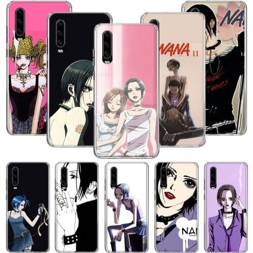NaNa osaki Case for Huawei P20 P30 P40 P Smart Z + P10 Mate 30 10 20 Lite Pro Silicone Shell Phone Coque Cover