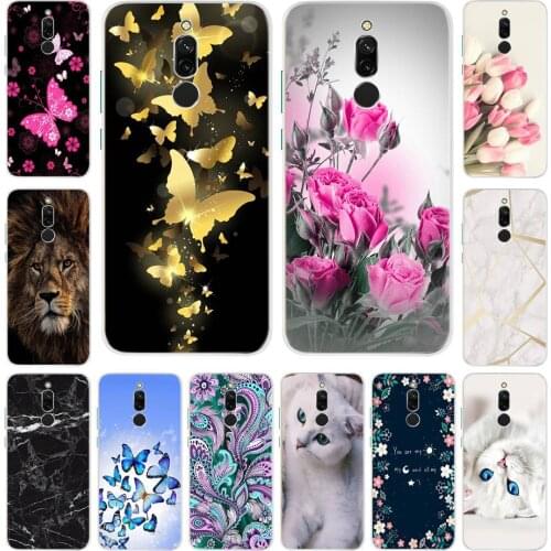 For Xiaomi Redmi 8 Case Redmi 8A Cover Folwer Foral Bumper Soft Silicone TPU Phone Case For Xiaomi Redmi8 8 8A Pro Funda