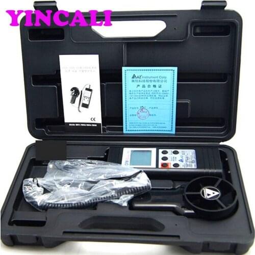 Fast Shipping Digital Anemometer AZ8901 Wind Speed Meter Handheld Air Temperature Tester and Air Flow Meter Range 0.4~ 35 m/s
