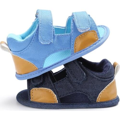 Denim Baby Velcro Sandals Toddler Shoes Baby Shoes