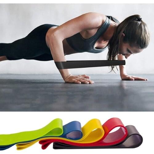 Yoga Resistance Bands Elastic Pilates Sport Training Exercises Fitness Workout Bands Loop Crossfit Gym Fitness Workout Equipment