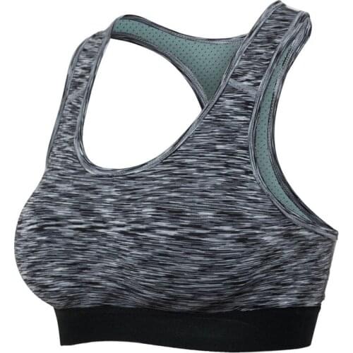 COLORFUL SERIES Sexy Women Running Yoga Female Sports Gym Bra Quick dry Push Up Seamless Fitness Top Bras Shockproof Crop Tops