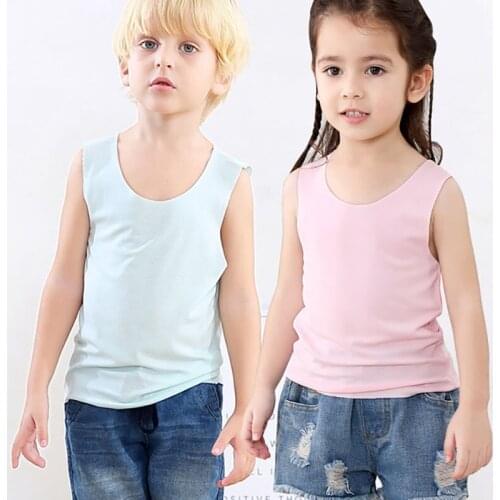 Summer Kids Childrens Clothing Solid T Shirt Baby Boy Girl Clothes T-Shirt Teens T-Shirts For Boys Girls 2-12 years Tshirt