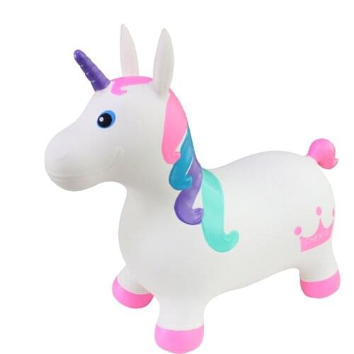 Children Balance Training Inflatable New Toys Boy Girl Thicken Vaulting Horse Rubber Horse Toy Horse Load 150kg