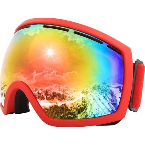 Ski Goggles Winter Snow Sports Snowboard Goggles with Anti-fog UV Protection Anti-fog Spherical ski glasses motorcycles glasses