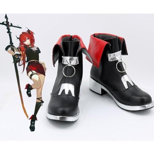 Arknights Surtr i. t Skin Cosplay Shoes Boots Halloween Costume Accessory Props