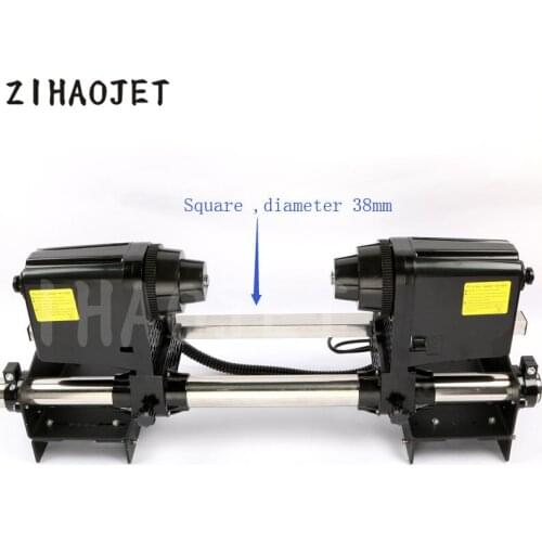 Roland VP540 VS640 eco solvent plotter printer DX5 DX7 roller auto take up system Mimaki Xuli Mutoh paper Take up reel 38mm