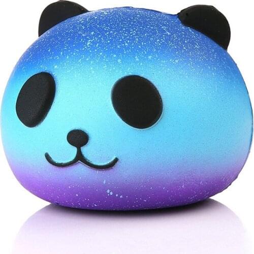 Cute PU Super Slow Rising Jumbo Panda Phone Strap Kids Fun Toy Gift Toy