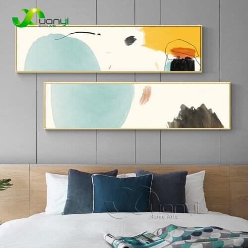 Modern Abstract Color Golden Canvas Painting Nordic Style Poster And Print Wall Art Picture For Living Room Bedroom Home Decor