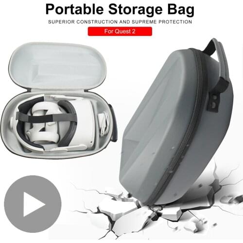 Bag For Oculus Quest2 Quest 2 Accessories Protection Protector VR Glasses Cover Case Smart 3D Headset Virtual Reality Helmet Box