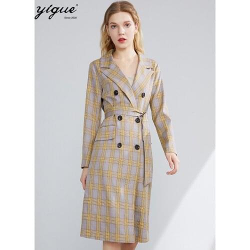 Loose Fashion Trendy Windbreaker Temperament Long Style Spring 2021 New Mid-length and Small Blouse Women