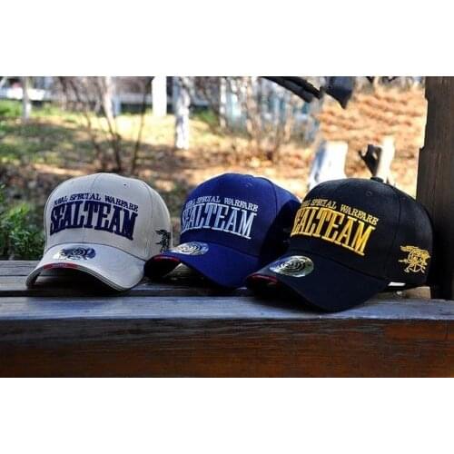 US NAVY SEALTEAM EAGLE ANCHOR TRIDENT TACTICAL EMBROIDERED BASEBALL CAP HAT Unisex Baseball Caps