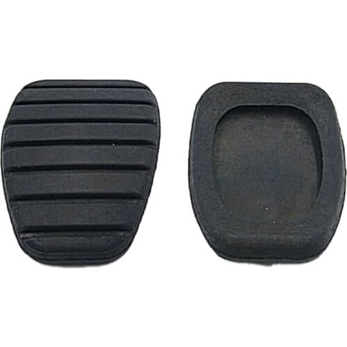 1 Pair Clutch Brake Rubber Pedal Pad Replacement Cover for Renault Modus Megane Trafic Twingo AF Easy Installation