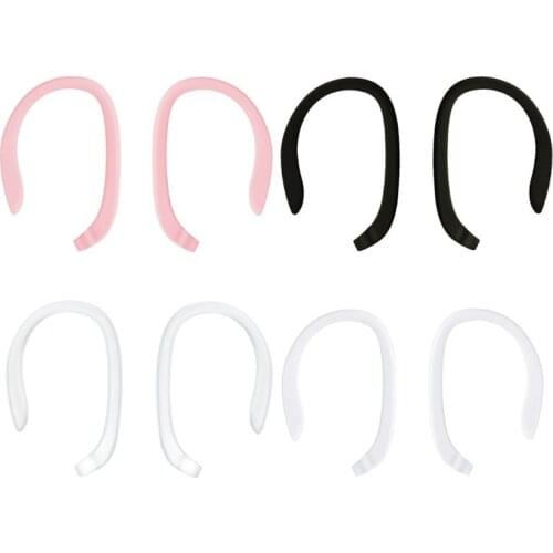 1Pair Protective Earhooks Holder Silicone Sports Anti-lost Ear Hook for Airpods 1/2/Pro Wireless Earphones Accessories