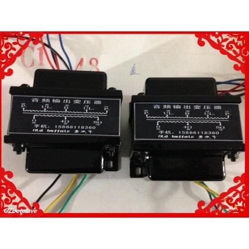 2pcs 20w 30w 40w Push-Pull Tube amplifiers Output Transformers For 6P1 EL84 6L6 EL34 KT88 KT66