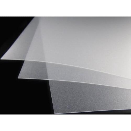 20PCS 20x30cm thickenss:0.5mm DIY Manual Sand Table Model Material Frosted PP Sheet