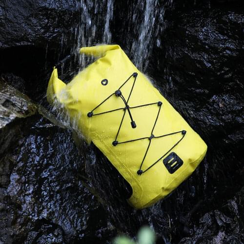 25L Full Waterproof Outdoor Hiking Backpack,PVC Multifunction Dry Bag For Cycling Trekking Climbing Drifting Travel Sports Bags