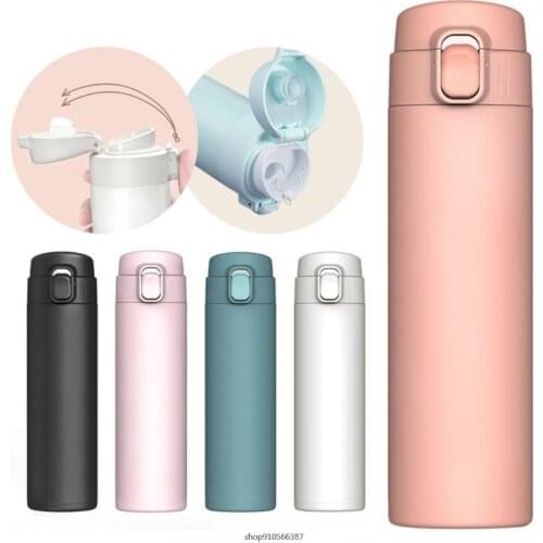 450ML Portable Thermoses For Hot Water Bottle Stainless Steel Vaccum Flask Coffee Tea Mug Tourist Kettle Thermos Bottle Dropship
